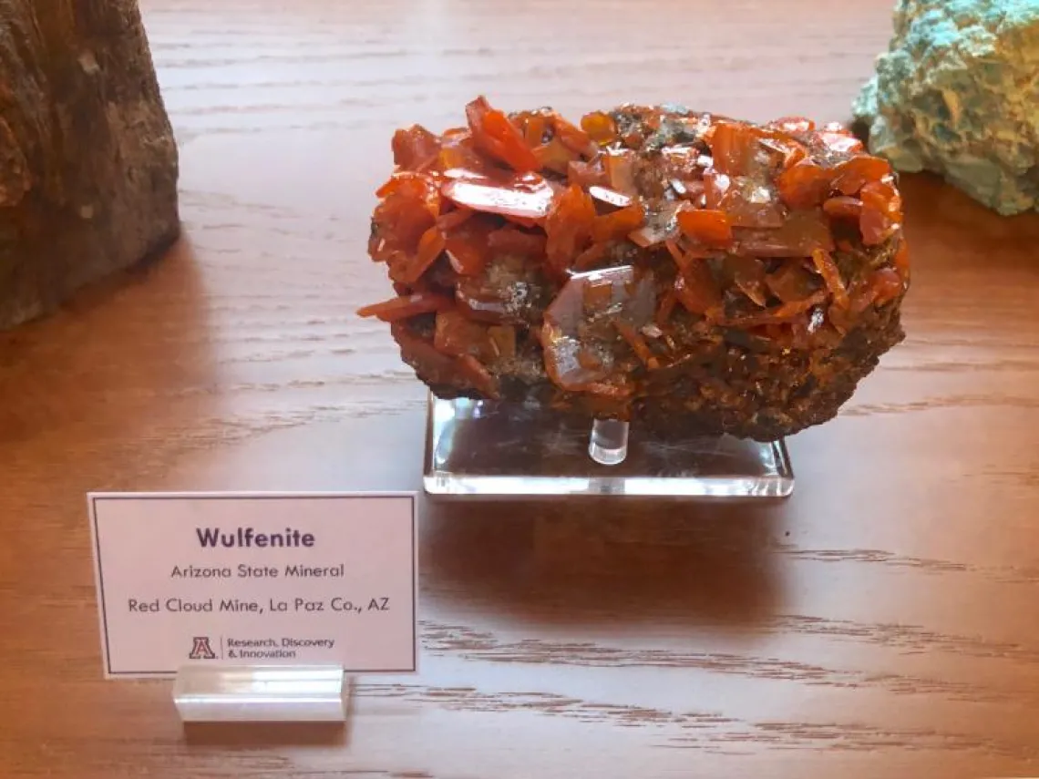 Featured Mineral: Wulfenite | Arizona Mining, Mineral and Natural